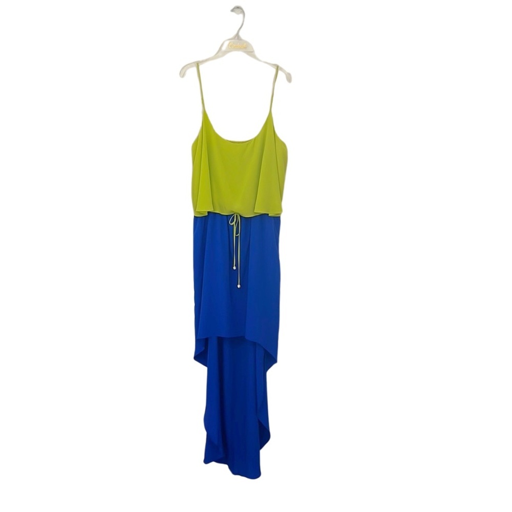 Single‎ by Galina Sobolev 100% Silk Blogger Favorite High Low Fairy Dress Large